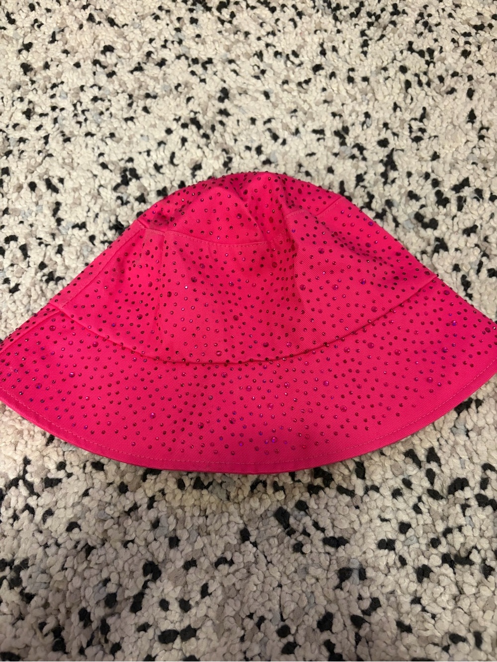 Hot Pink Sparkle Bucket Hat